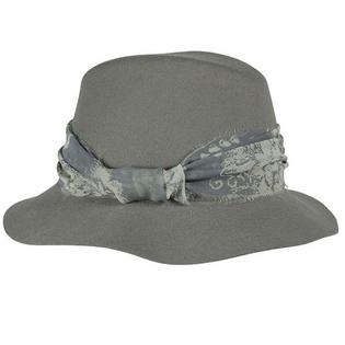 Hat Attack Women's Ribbon Fedora Hat