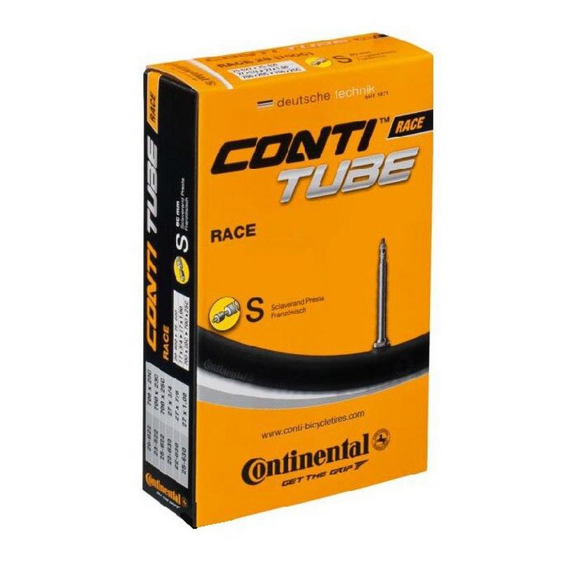 Continental Chambre &agrave; air ContiTube&trade; l&eacute;g&egrave;re avec valve Presta (700X18-25 | 60 mm)