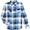 Blue | Men's Box Flannel Shirt