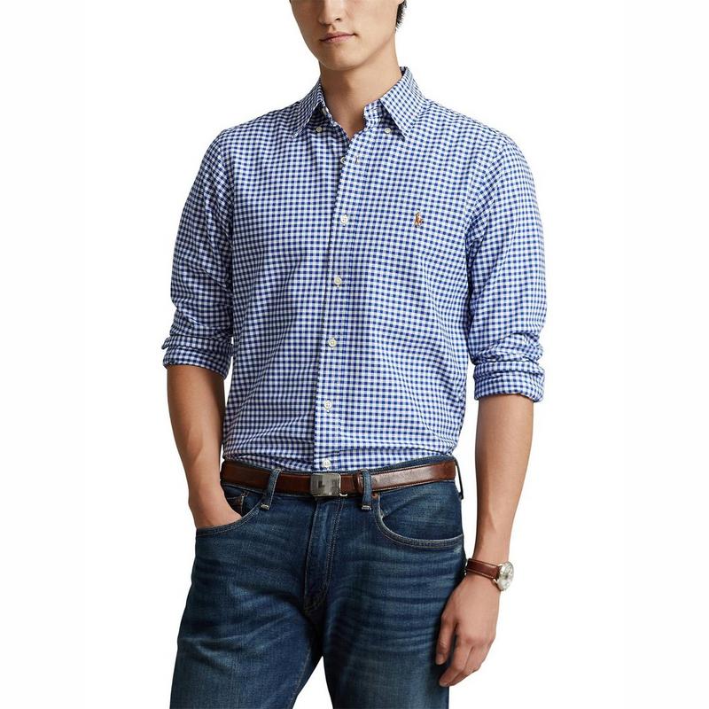 Polo Ralph Lauren Chemise oxford &agrave; carreaux pour hommes