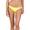 Jaune | Bas de bikini Simply Solid pour femmes
