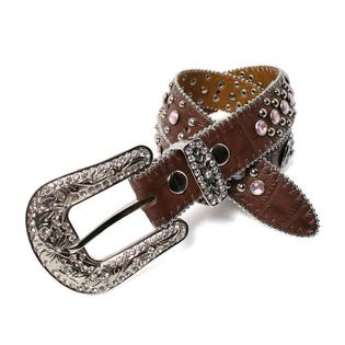 M&F Western Products Ceinture &agrave; coeur en crystal pour enfants