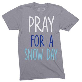 Dilascia Babies' Pray For A Snow Day T-Shirt