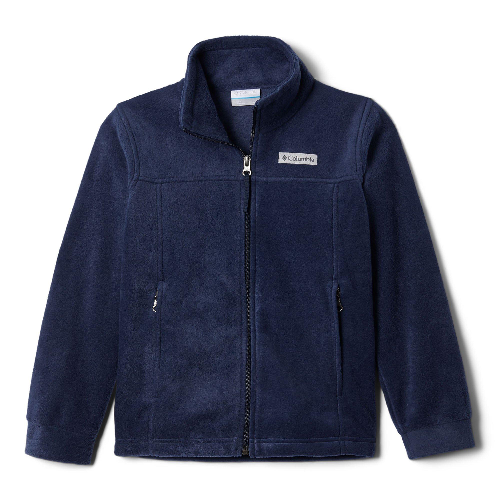 Columbia | Junior's Boy's Steens Mountain II Fleece Jacket, Navy, Size Medium