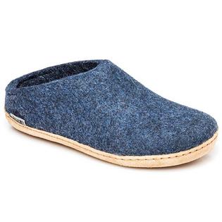 Glerups Unisex Wool Leather Sole Slip-On Slipper