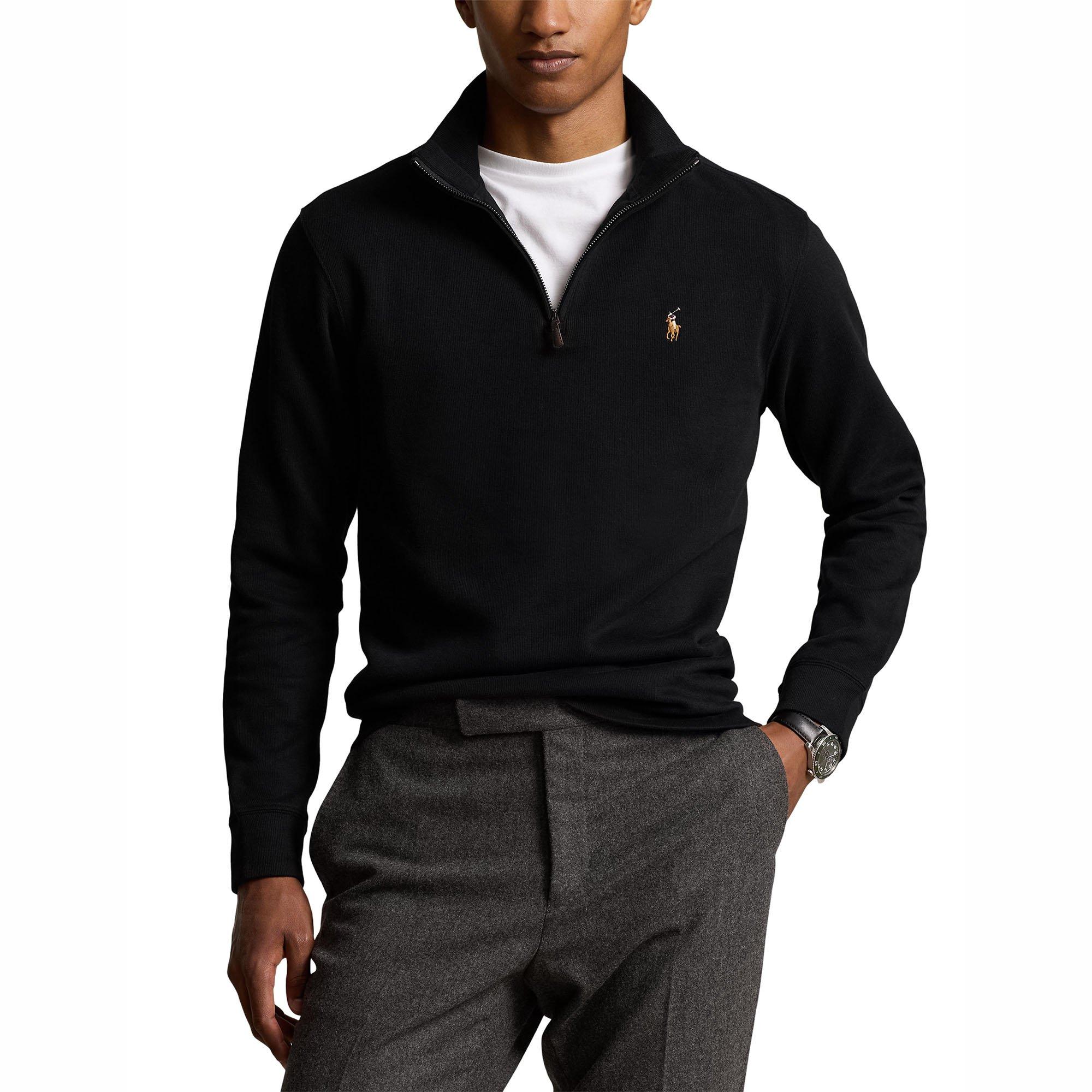 Polo Ralph Lauren Half-Zip Cotton Pullover Sweater