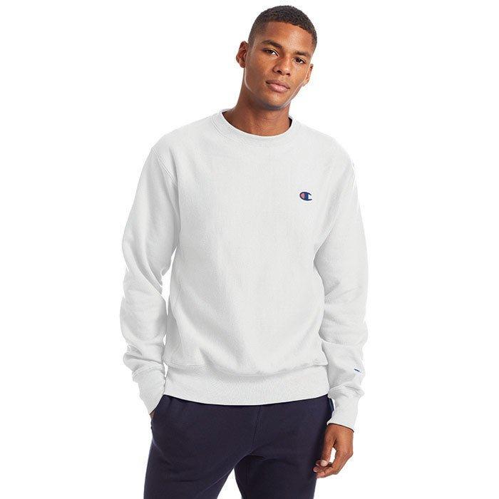 Blue champion reverse weave sweatshirt hotsell