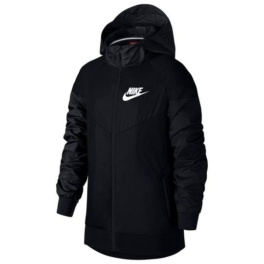 Nike black windbreakers shop