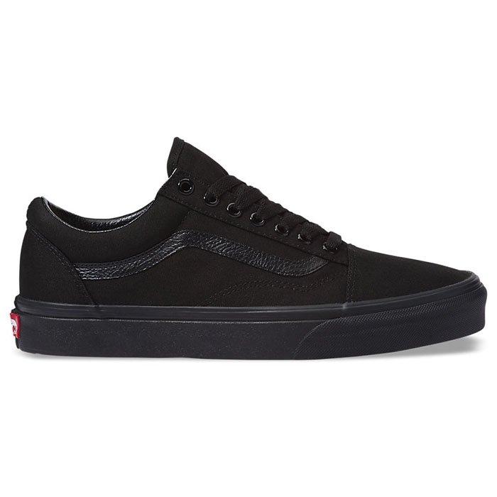 Vans | Men's Old Skool Shoes, Black, Size 13