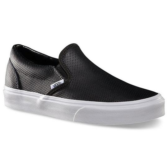 Leather van slip on best sale