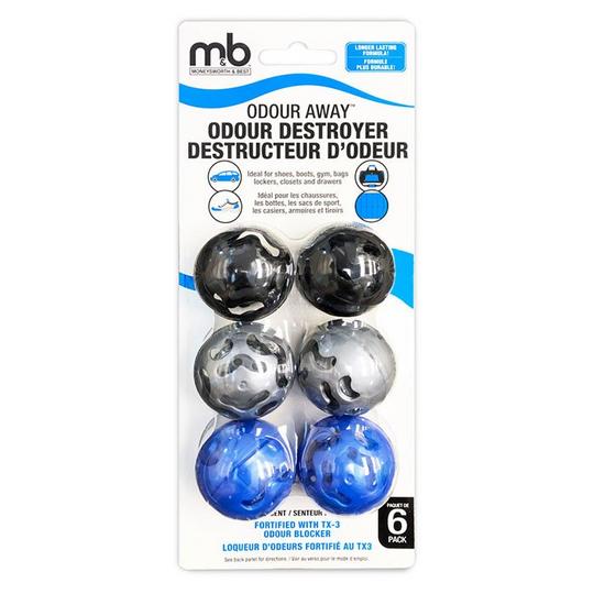 Odour Away Sport Balls  6 Pack 