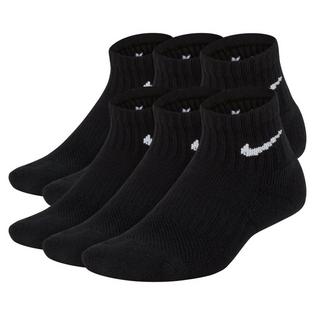 Chaussettes d'entraînement Performance Cushioned Quarter pour juniors (6 paires)