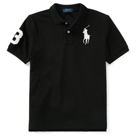 Black polo kids best sale