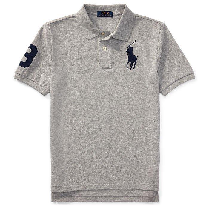 Junior Boys' [8-20] Big Pony Cotton Mesh Polo | Polo Ralph