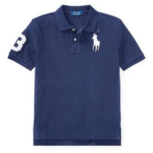 Polo en maille de coton pour garçons juniors [8-20]