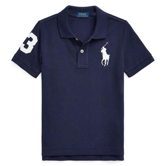 Boys   5-7  Big Pony Cotton Mesh Polo