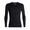Black | Men's Oasis Long Sleeve Crewe Top