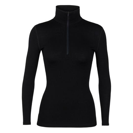 Icebreaker Chandail Tech   demi-glissi re pour femmes
