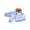 Baby Blue | Women's Airis Beanie + Mitten Set