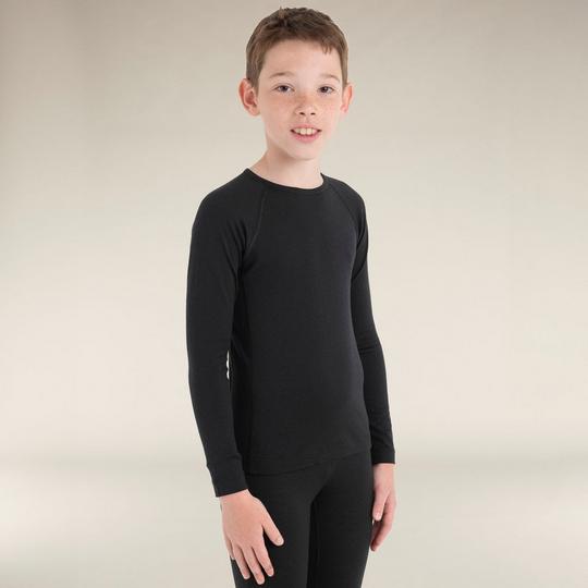Icebreaker Juniors   6-14  Merino 200 Oasis Long Sleeve Crewe Top