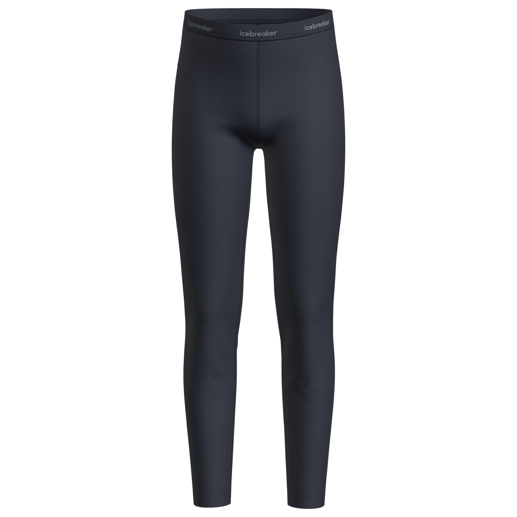 Icebreaker | Girl's Junior's Merino 200 Oasis Leggings, Black, Size 8