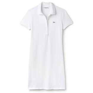 Lacoste Robe polo en mini piqu&eacute; pour femmes