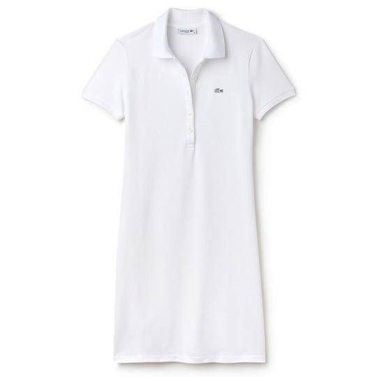Lacoste Robe polo en mini piqu  pour femmes