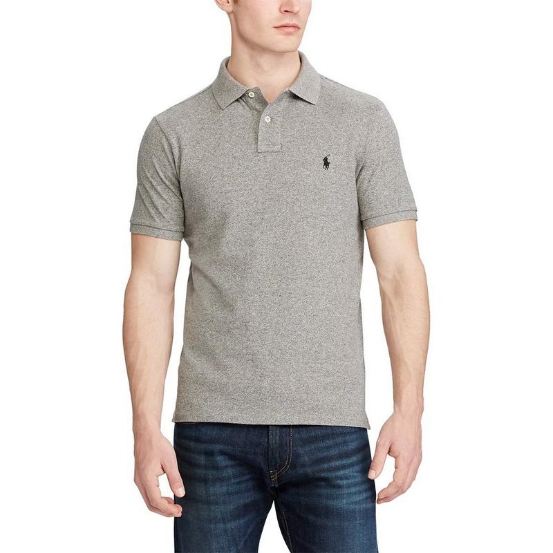 Polo Ralph Lauren Polo en maille &agrave; coupe ajust&eacute;e pour hommes