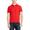 Red | Men's Custom Slim Fit Mesh Polo