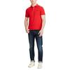 Polo en maille   coupe ajust e pour hommes