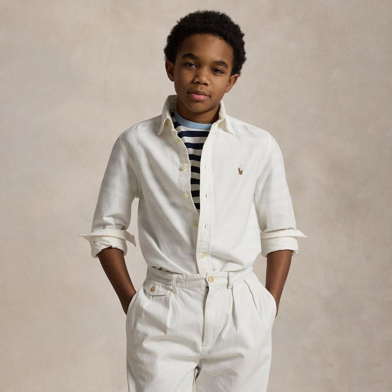Polo Ralph Lauren Chemise sport en oxford de coton pour gar&ccedil;ons juniors [8-20]