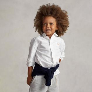 Polo Ralph Lauren Boys' [5-7] Cotton Oxford Sport Shirt