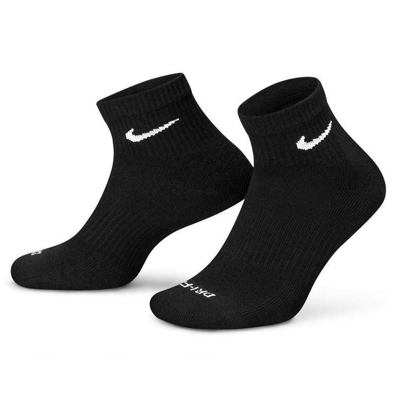 Nike Chaussettes courtes Everyday Plush Cushioned unisexes (paquet de 3)