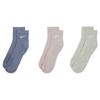 Unisex Everyday Plush Cushioned Ankle Sock  3 Pack 