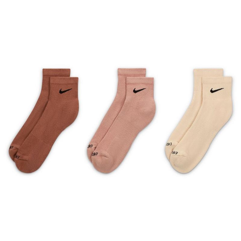 Nike Chaussettes courtes Everyday Plush Cushioned unisexes (paquet de 3)