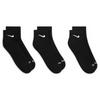 Chaussettes courtes Everyday Plush Cushioned unisexes  paquet de 3 
