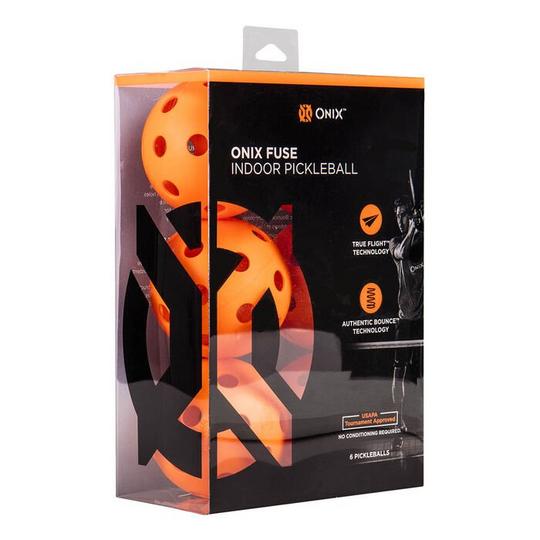 Onix Fuse Indoor Pickleball  6 Pack 