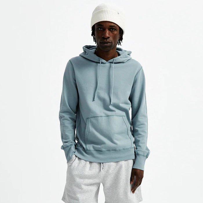 Lightweight Terry Pullover Hoodie / Medium / Ink Blue / Slim by Reigning Champ