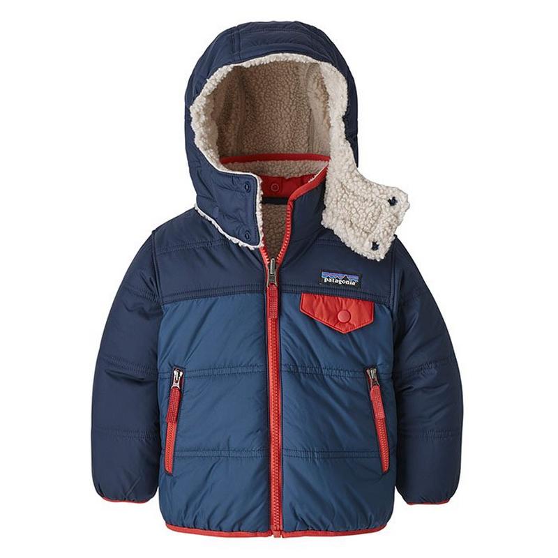 Patagonia Manteau &agrave; capuchon r&eacute;versible Tribbles pour enfants [2-5]