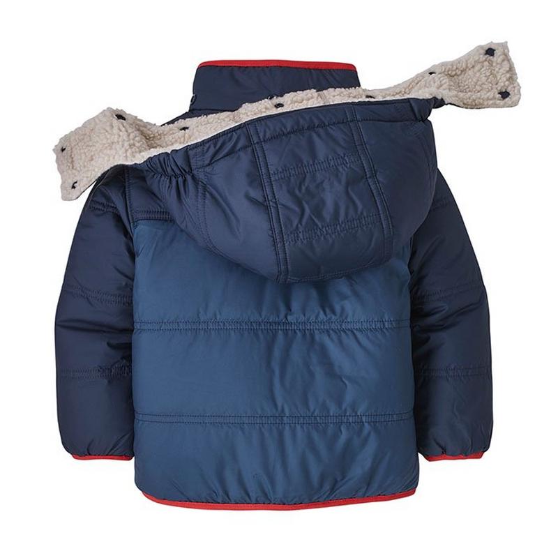 Patagonia Manteau &agrave; capuchon r&eacute;versible Tribbles pour enfants [2-5]