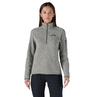 Patagonia Haut en molleton &agrave; glissi&egrave;re 1/4 Better Sweater® pour femmes