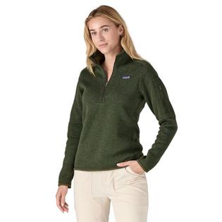 Patagonia Haut en molleton &agrave; glissi&egrave;re 1/4 Better Sweater® pour femmes