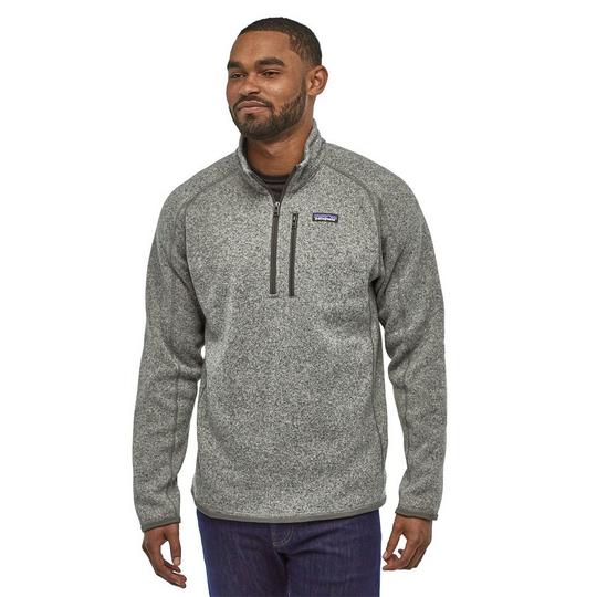 Patagonia Men s Better Sweater  Quarter-Zip Fleece Top