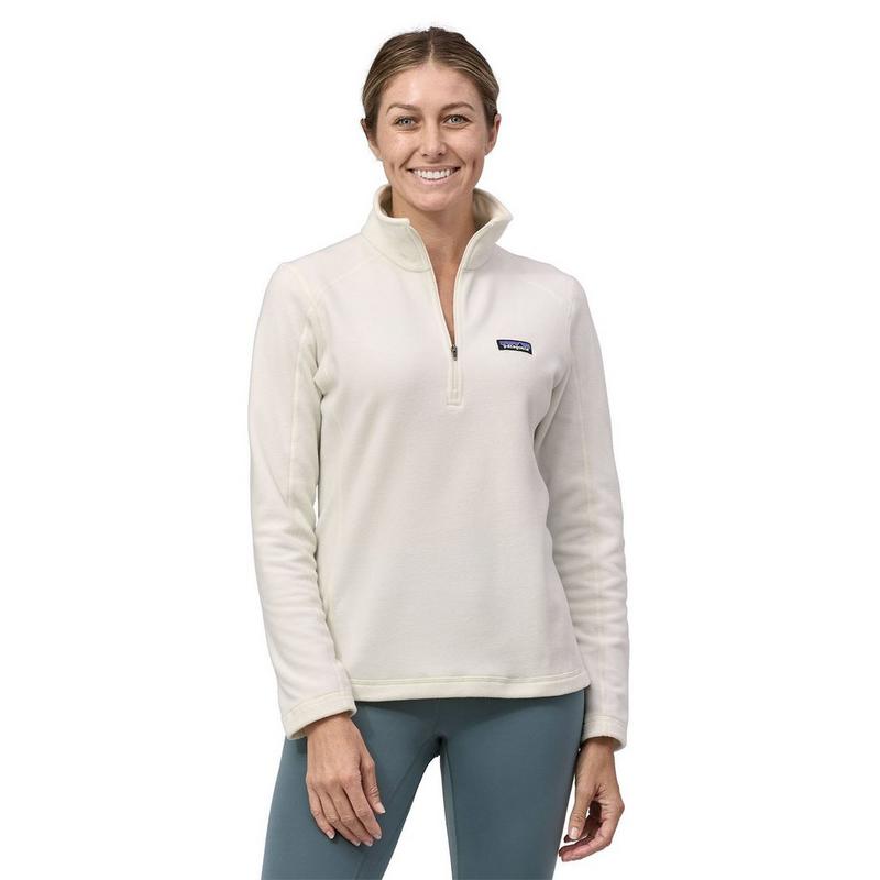 Patagonia Chandail &agrave; fermeture &eacute;clair 1/4 Micro D pour femmes