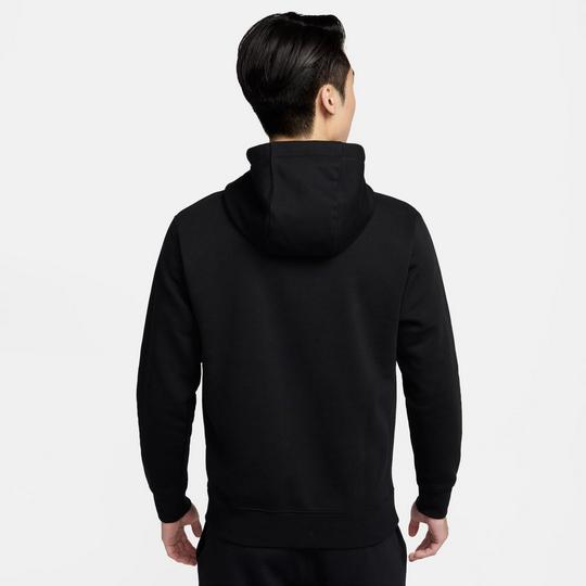 Plain black nike hoodie mens hotsell