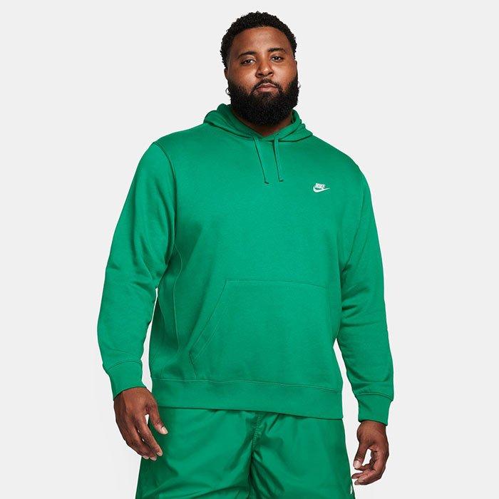 Nike club lace up hoodie best sale