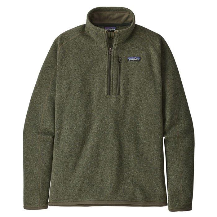 Patagonia Men s Better Sweater 1 4 Zip Island Escape Forge Grey M