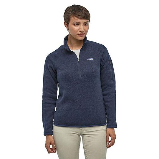 Patagonia Women s Better Sweater  Quarter-Zip Fleece Top