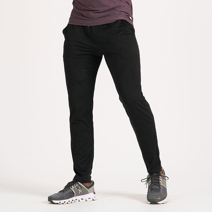 Vuori | Men's Ponto Performance Pants, True Black, Size XXL