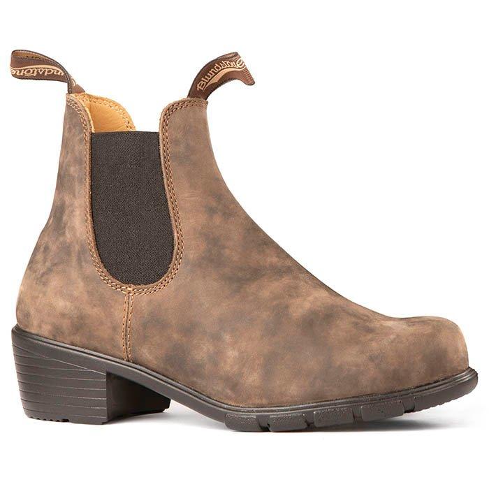 1677 Women s Series Heeled Boot in Rustic Brown Blundstone